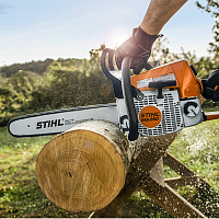 STIHL MS 250 Бензопила STIHL, шина R 40см, цепь 63 PS 11232000831, Бензопилы для бытового использования Штиль